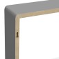 vidaXL Würfelregale 3 Stk. Grau MDF vidaXL Würfelregale 3 Stk. Grau MDF