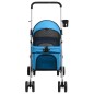 vidaXL Hundewagen Faltbar Blau 76x50x100 cm Oxford-Gewebe vidaXL Hundewagen Faltbar Blau 76x50x100 cm Oxford-Gewebe