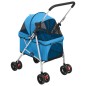 vidaXL Hundewagen Faltbar Blau 76x50x100 cm Oxford-Gewebe vidaXL Hundewagen Faltbar Blau 76x50x100 cm Oxford-Gewebe