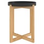vidaXL Couchtisch Schwarz 41x41x48,5cm Holzwerkstoff Massivholz Kiefer vidaXL Couchtisch Schwarz 41x41x48,5cm Holzwerkstoff Massivholz Kiefer