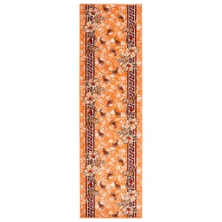 vidaXL Teppichläufer BCF Terrakottarot 100x450 cm