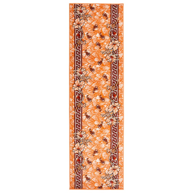 vidaXL Teppichläufer BCF Terrakottarot 100x450 cm vidaXL Teppichläufer BCF Terrakottarot 100x450 cm