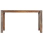 vidaXL Esstisch Grau 140 x 70 x 76 cm Massivholz vidaXL Esstisch Grau 140 x 70 x 76 cm Massivholz
