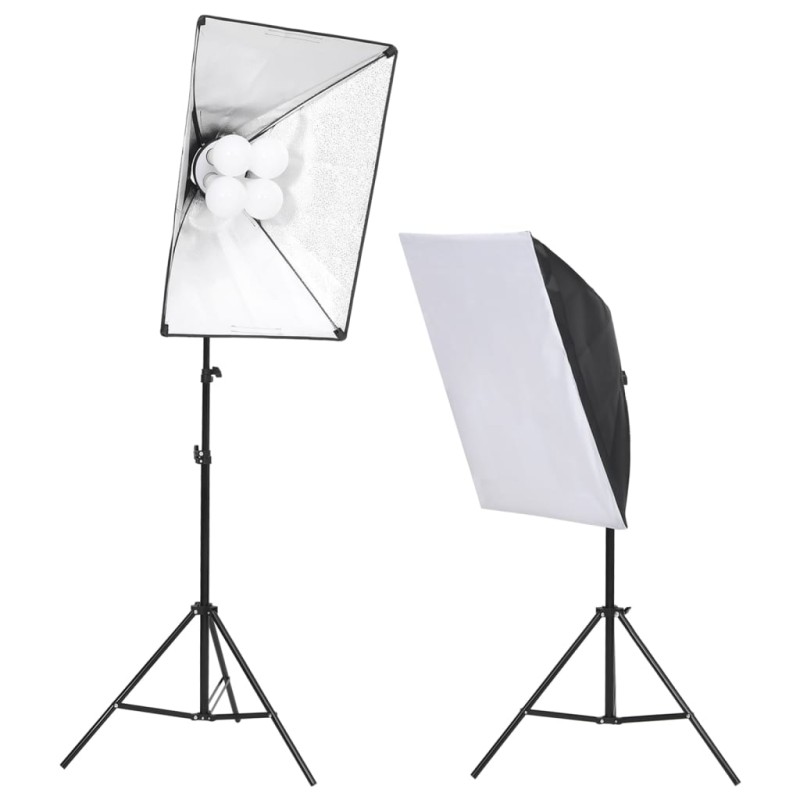 vidaXL Fotostudio-Beleuchtung Set mit Softboxen vidaXL Fotostudio-Beleuchtung Set mit Softboxen