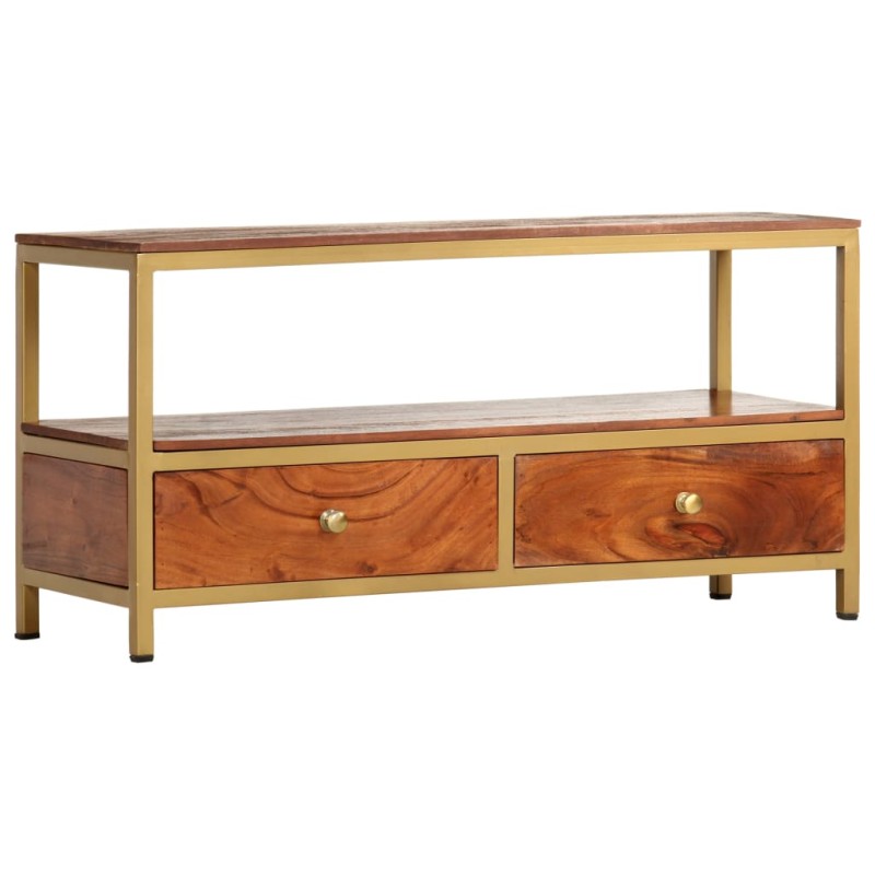 vidaXL Sideboard 90 x 30 x 45 cm Massivholz Akazie vidaXL Sideboard 90 x 30 x 45 cm Massivholz Akazie