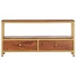 vidaXL Sideboard 90 x 30 x 45 cm Massivholz Akazie vidaXL Sideboard 90 x 30 x 45 cm Massivholz Akazie