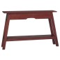 vidaXL Konsolentisch Braun 110x30x75 cm Massivholz Mahagoni vidaXL Konsolentisch Braun 110x30x75 cm Massivholz Mahagoni
