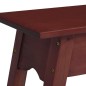 vidaXL Konsolentisch Braun 110x30x75 cm Massivholz Mahagoni vidaXL Konsolentisch Braun 110x30x75 cm Massivholz Mahagoni