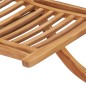 vidaXL Gartenstuhl Klappbar 50x90x69 cm Massivholz Teak vidaXL Gartenstuhl Klappbar 50x90x69 cm Massivholz Teak