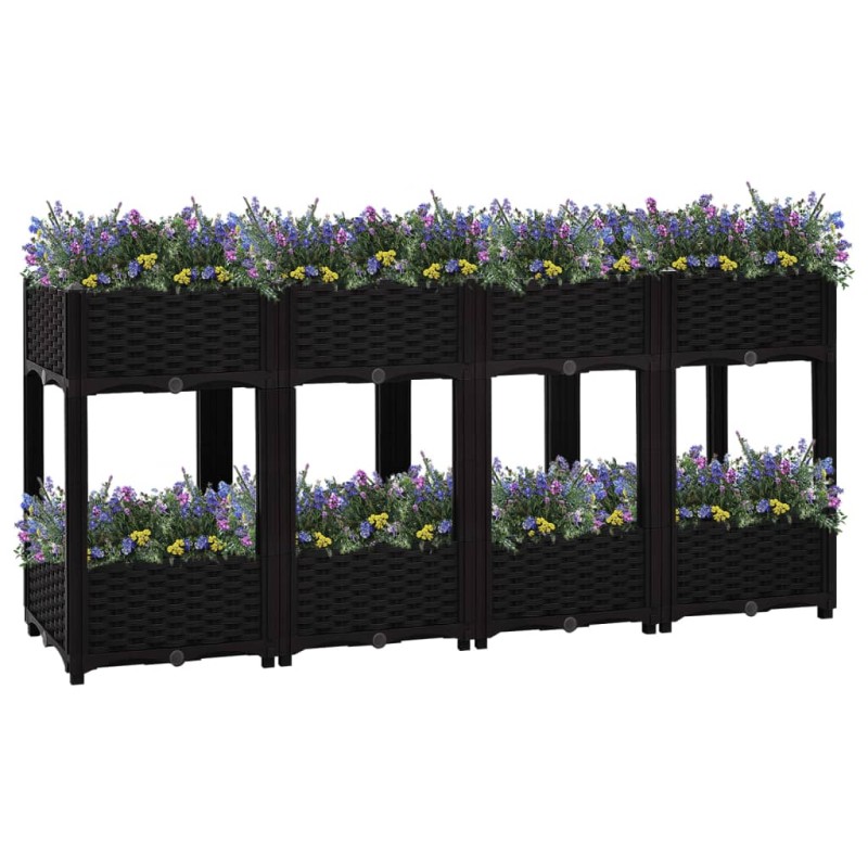 vidaXL Hochbeet 160x40x71 cm Polypropylen vidaXL Hochbeet 160x40x71 cm Polypropylen