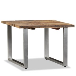 vidaXL Beistelltisch Recyceltes Massivholz 55x55x40 cm