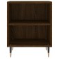 vidaXL Nachttische 2 Stk. Braun Eichen-Optik 40x30x50 cm Holzwerkstoff