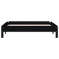 vidaXL Stapelbett Schwarz 100x200 cm Massivholz Kiefer vidaXL Stapelbett Schwarz 100x200 cm Massivholz Kiefer