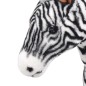vidaXL Plüschtier Zebra Stehend Plüsch Schwarz und Weiß XXL vidaXL Plüschtier Zebra Stehend Plüsch Schwarz und Weiß XXL