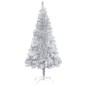 vidaXL Künstlicher Weihnachtsbaum mit Ständer Silbern 240 cm PET vidaXL Künstlicher Weihnachtsbaum mit Ständer Silbern 240 cm PET
