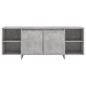 vidaXL TV-Schrank Betongrau 130x35x50 cm Holzwerkstoff vidaXL TV-Schrank Betongrau 130x35x50 cm Holzwerkstoff