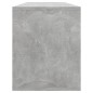 vidaXL TV-Schrank Betongrau 130x35x50 cm Holzwerkstoff vidaXL TV-Schrank Betongrau 130x35x50 cm Holzwerkstoff
