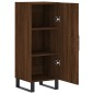 vidaXL Sideboard Braun Eichen-Optik 34,5x34x90 cm Holzwerkstoff vidaXL Sideboard Braun Eichen-Optik 34,5x34x90 cm Holzwerkstoff