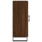 vidaXL Sideboard Braun Eichen-Optik 34,5x34x90 cm Holzwerkstoff vidaXL Sideboard Braun Eichen-Optik 34,5x34x90 cm Holzwerkstoff