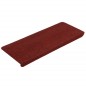 vidaXL Stufenmatten Selbstklebend 15 Stk. 65x24,5x3,5 cm Rot vidaXL Stufenmatten Selbstklebend 15 Stk. 65x24,5x3,5 cm Rot