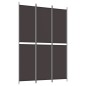 vidaXL 3-tlg. Paravent Braun 150x220 cm Stoff vidaXL 3-tlg. Paravent Braun 150x220 cm Stoff