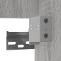 vidaXL Badschrank mit Spiegel Grau Sonoma 41x38,5x48 cm vidaXL Badschrank mit Spiegel Grau Sonoma 41x38,5x48 cm