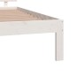 vidaXL Massivholzbett Weiß 120x190 cm vidaXL Massivholzbett Weiß 120x190 cm
