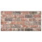 vidaXL 3D-Wandpaneele 10 Stk. Dunkelbraun & Grau Backstein-Optik EPS vidaXL 3D-Wandpaneele 10 Stk. Dunkelbraun & Grau Backstein-Optik EPS
