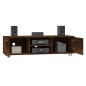 vidaXL TV-Schrank Räuchereiche 140x40,5x35 cm Holzwerkstoff vidaXL TV-Schrank Räuchereiche 140x40,5x35 cm Holzwerkstoff
