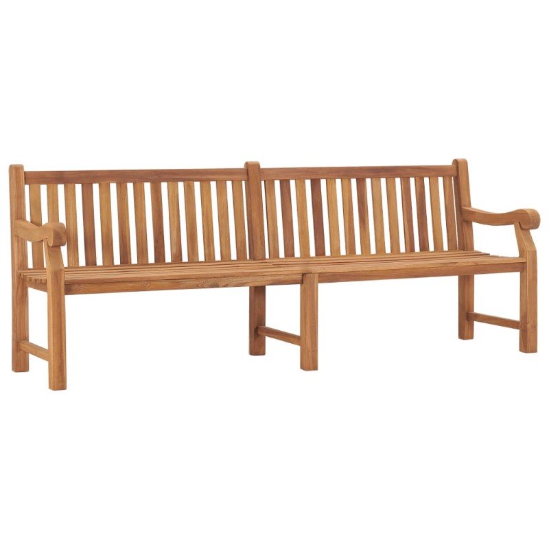 vidaXL Gartenbank 228 cm Massivholz Teak vidaXL Gartenbank 228 cm Massivholz Teak