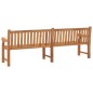 vidaXL Gartenbank 228 cm Massivholz Teak vidaXL Gartenbank 228 cm Massivholz Teak