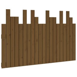 vidaXL Wand-Kopfteil Honigbraun 127,5x3x80 cm Massivholz Kiefer