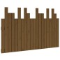 vidaXL Wand-Kopfteil Honigbraun 127,5x3x80 cm Massivholz Kiefer