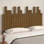 vidaXL Wand-Kopfteil Honigbraun 127,5x3x80 cm Massivholz Kiefer