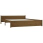 vidaXL Massivholzbett Honigbraun 200x200 cm vidaXL Massivholzbett Honigbraun 200x200 cm