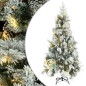 vidaXL Weihnachtsbaum mit LEDs & Zapfen Beschneit 225 cm PVC & PE vidaXL Weihnachtsbaum mit LEDs & Zapfen Beschneit 225 cm PVC & PE