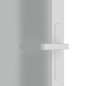 vidaXL Innentür 76x201,5 cm Weiß Mattglas und Aluminium vidaXL Innentür 76x201,5 cm Weiß Mattglas und Aluminium