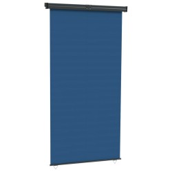 vidaXL Balkon-Seitenmarkise 145x250 cm Blau