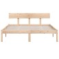 vidaXL Massivholzbett Kiefer 135x190 cm vidaXL Massivholzbett Kiefer 135x190 cm