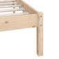vidaXL Massivholzbett Kiefer 135x190 cm vidaXL Massivholzbett Kiefer 135x190 cm