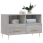 vidaXL TV-Schrank Grau Sonoma 80x36x50 cm Holzwerkstoff vidaXL TV-Schrank Grau Sonoma 80x36x50 cm Holzwerkstoff