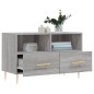 vidaXL TV-Schrank Grau Sonoma 80x36x50 cm Holzwerkstoff vidaXL TV-Schrank Grau Sonoma 80x36x50 cm Holzwerkstoff