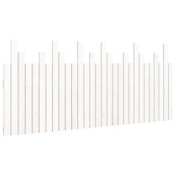 vidaXL Wand-Kopfteil Weiß 185x3x80 cm Massivholz Kiefer