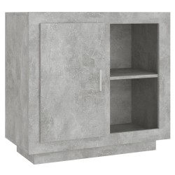 vidaXL Sideboard Betonweiß 80x40x75 cm