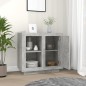 vidaXL Sideboard Betonweiß 80x40x75 cm vidaXL Sideboard Betonweiß 80x40x75 cm