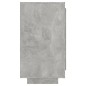 vidaXL Sideboard Betonweiß 80x40x75 cm vidaXL Sideboard Betonweiß 80x40x75 cm