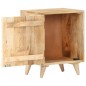 vidaXL Nachttisch Geschnitzt 40x30x50 cm Mango Massivholz vidaXL Nachttisch Geschnitzt 40x30x50 cm Mango Massivholz