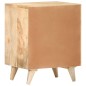 vidaXL Nachttisch Geschnitzt 40x30x50 cm Mango Massivholz vidaXL Nachttisch Geschnitzt 40x30x50 cm Mango Massivholz