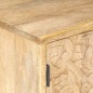 vidaXL Nachttisch Geschnitzt 40x30x50 cm Mango Massivholz vidaXL Nachttisch Geschnitzt 40x30x50 cm Mango Massivholz