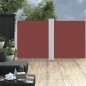vidaXL Ausziehbare Seitenmarkise 170 x 600 cm Braun vidaXL Ausziehbare Seitenmarkise 170 x 600 cm Braun